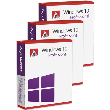 Microsoft Windows 10 Pro (3 Keys)