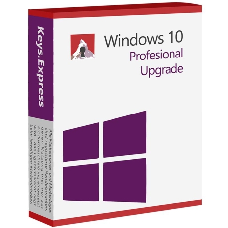 Microsoft Windows 10 Pro Upgrade Key (2 PC)