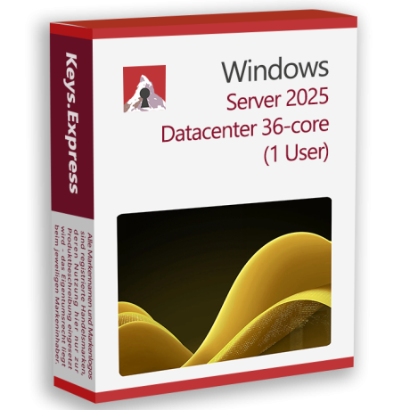 Microsoft Server 2025 Datacenter 36-core Key (1 User)