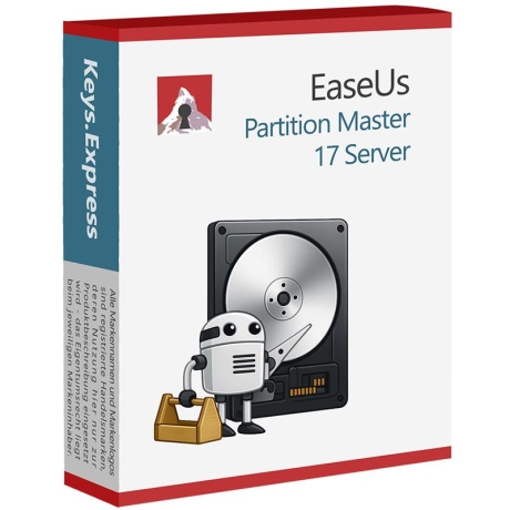 EaseUs Partition Master 17 Server