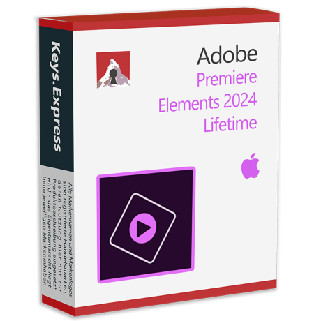 Adobe Premiere Elements 2024 MAC Lifetime