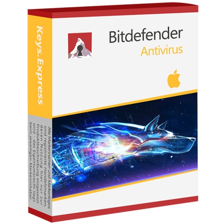 Bitdefender Antivirus Mac 1D/2Y Key (Europe)