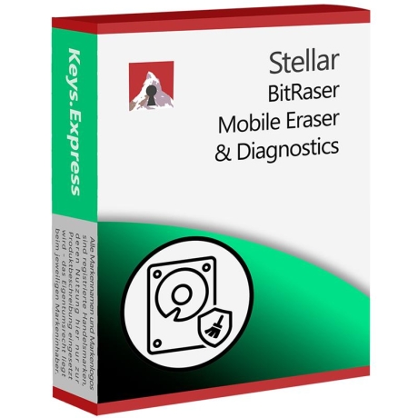 Stellar BitRaser Mobile Eraser & Diagnostics
