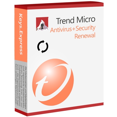 Trend Micro Antivirus + Security Renewal