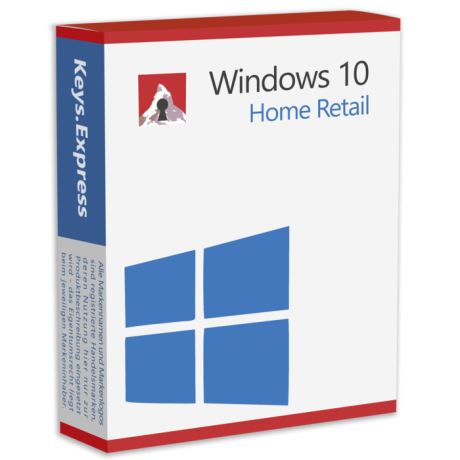 Microsoft Windows 10 Home Retail Key