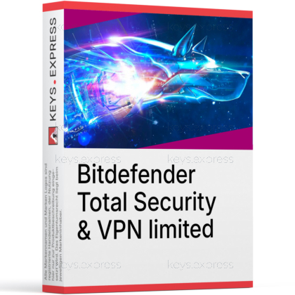 Bitdefender Total Security & VPN limited Key [200MB/Day] Renewal