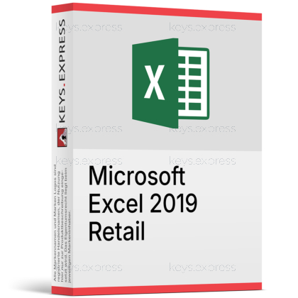 Microsoft Excel 2019 Retail Key