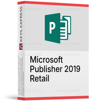 Microsoft Publisher 2019 Retail Key