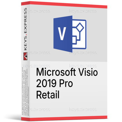 Microsoft Visio 2019 Pro Retail Key