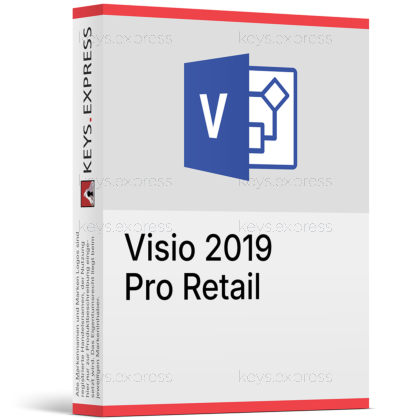 Visio 2019 Pro Retail Key (MS account global)