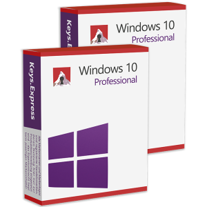 Microsoft Windows 10 Pro (2 Keys)