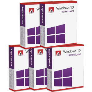 Microsoft Windows 10 Pro (5 Keys)