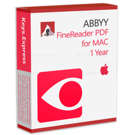 ABBYY FineReader PDF MAC 1 Year