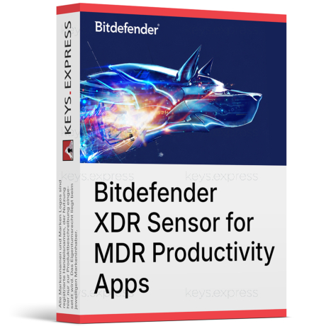 Bitdefender XDR Sensor for MDR (Add-On) Productivity Apps