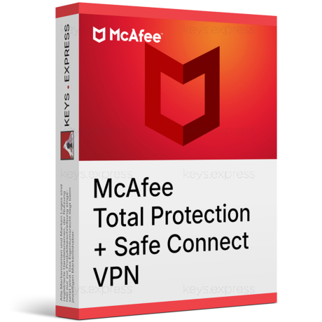 McAfee Total Protection + Safe Connect VPN