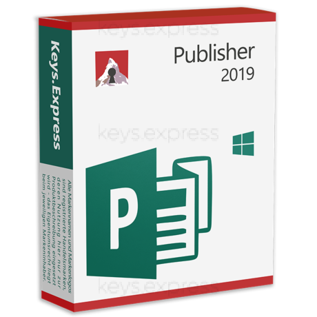Microsoft Publisher 2019 Key