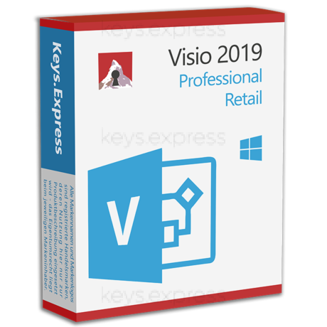 Microsoft Visio 2019 Pro Retail Key