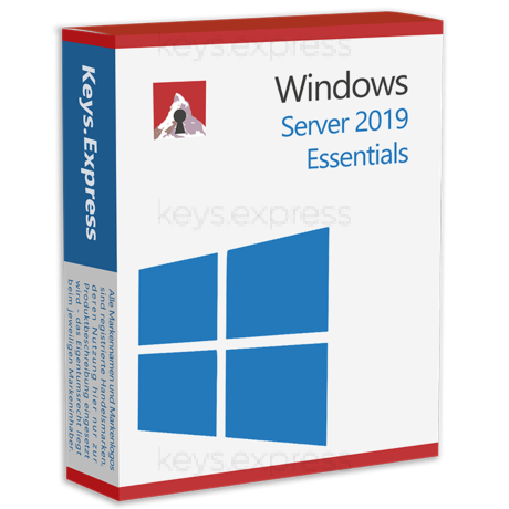 Microsoft Server 2019 Essentials Key