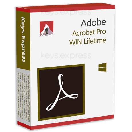 Adobe Acrobat Pro OEM WIN Lifetime 