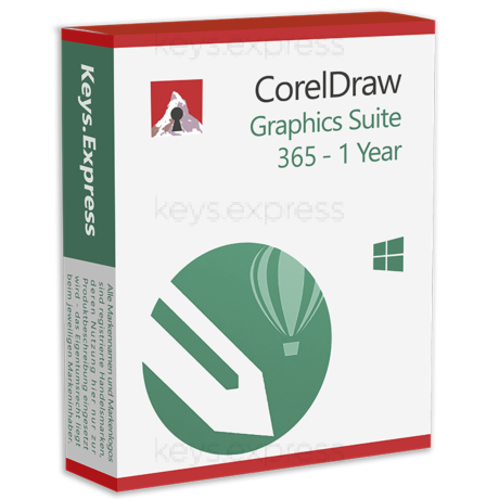 CorelDraw Graphics Suite 365 WIN 1Y