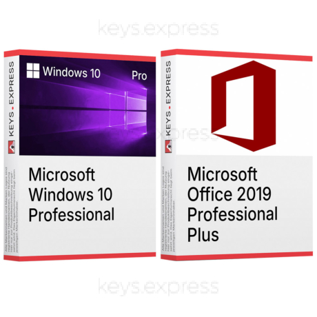 Microsoft Office 2019 Pro Plus & Win 10 Pro Keys