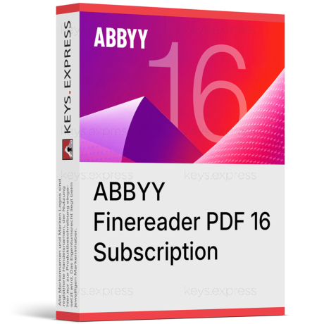 ABBYY Finereader PDF 16 Subscription