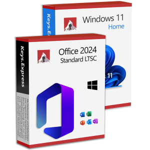 Microsoft Office 2024 Standard & Win 11 Home Keys
