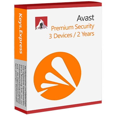 Avast Premium Security 3D/2Y Key (Europe)