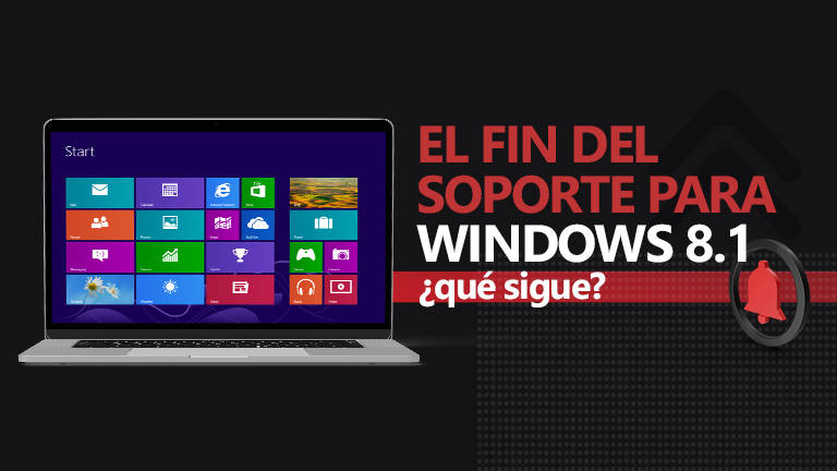 El fin del soporte para Windows 8.1