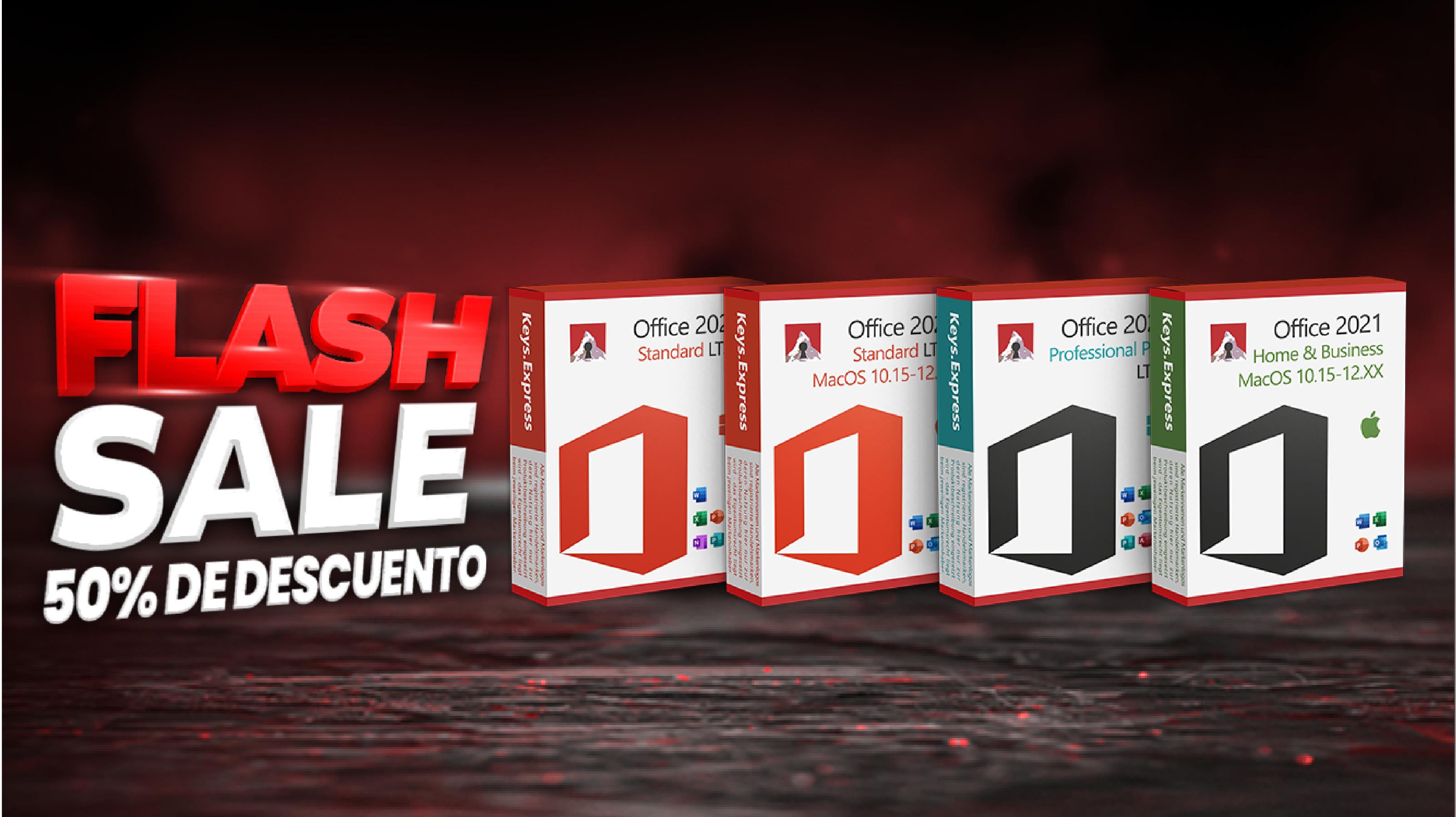 ¡La mejor promoción de Office 2021 solo ahora y por un corto tiempo con un 50% de descuento!