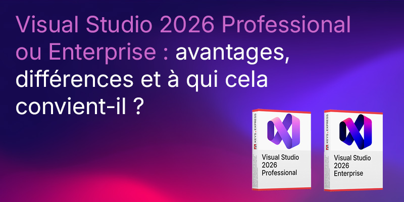 Visual Studio 2026 Professional ou Enterprise : avantages, différences et adéquation