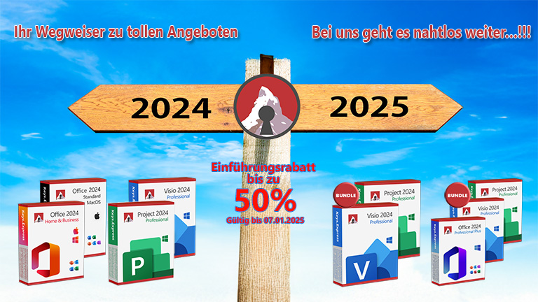 Ihr Wegweiser zu unschlagbaren Angeboten: Einführungspreise für Office 2024 und mehr!