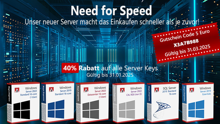 „Need for Speed“: Schneller, sicherer, besser – Unsere Server sind umgezogen!