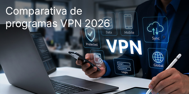Comparativa de programas VPN 2026: NordVPN, Bitdefender, Norton y otros para Windows 10 y 11