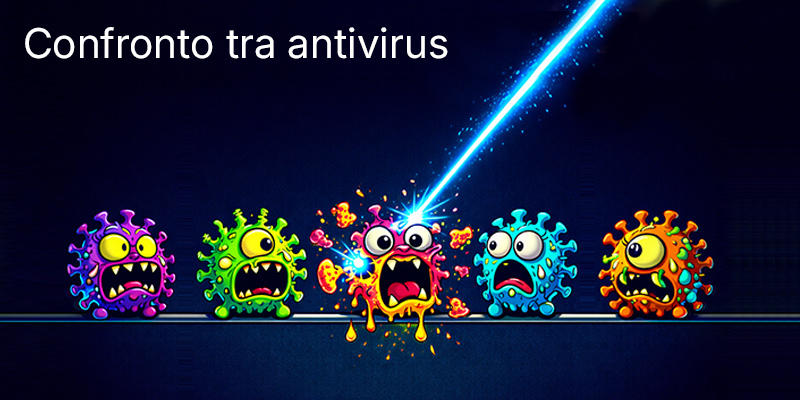 Confronto tra antivirus di Norton, McAfee, Kaspersky, Avast, AVG, Bitdefender e altri