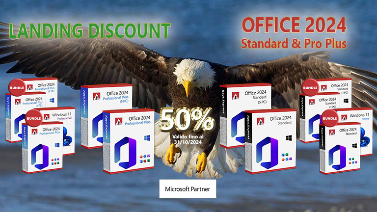 Scopri la potenza di OFFICE 2024: qualità che vola in alto! 