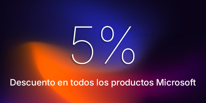 Reducción de precios con efecto inmediato: todos los productos de Microsoft un 5 % más baratos
