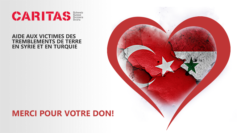 Collecte de fonds pour la Syrie et la Turquie - Merci