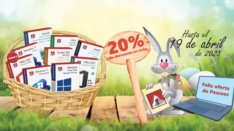 Ofertas de KEYS.EXPRESS para las Pascuas de resurrección 2023