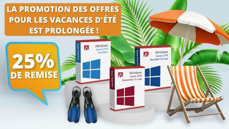 La période des vacances d'été est prolongée !